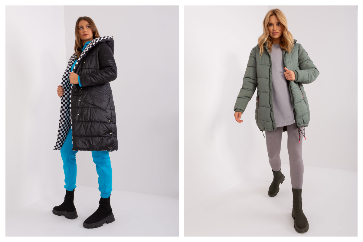 dwustronne i pikowane kurtki zimowe ze sklepu online